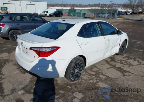 2015 Toyota Corolla S Premium z USA, uszkodzony, nr VIN 2T1BURHE1FC292922
